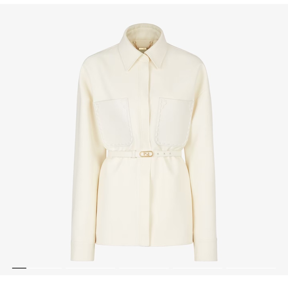 Fendi white Jacket brand new